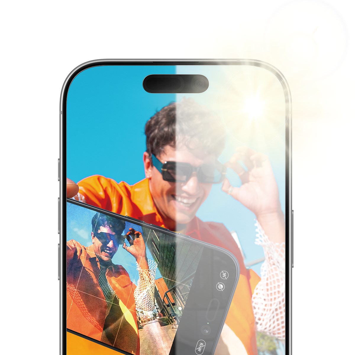 PanzerGlass® Anti-Reflective Armor Displayschutz iPhone 17 | iPhone 16 Pro m. EasyAligner
